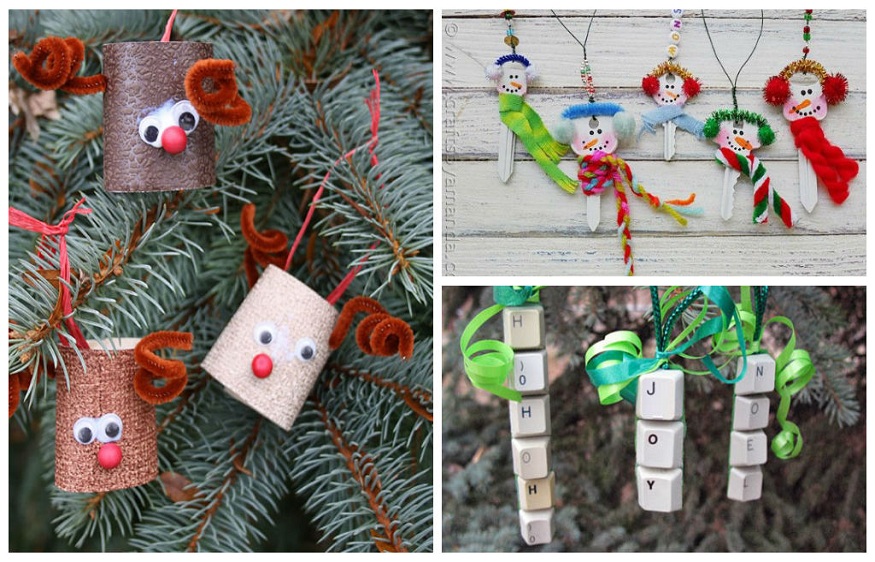 Christmas decorations to make with recycling